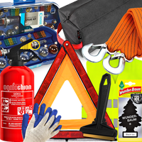 Gaśnica Kamizelka Trójkąt Torba Linka Skrobaczka Zestaw Żarówek Murska 575