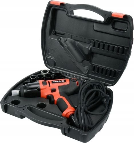 YATO ELEKTRYCZNY KLUCZ UDAROWY 450W 1/2 +10 NASADEK GEKO + ADAPTER na Arena.pl