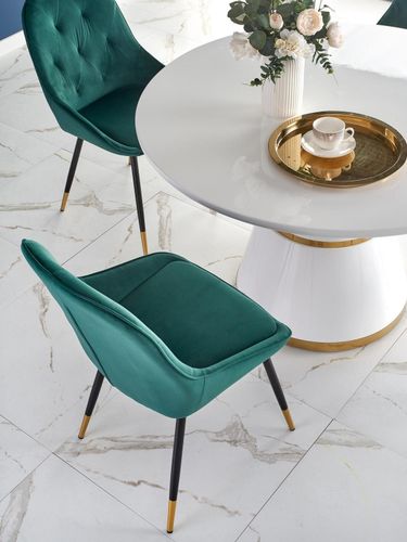 Stół Marlen biały / złoty na Arena.pl