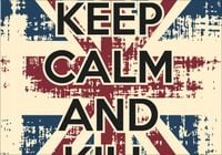 FOTOTAPETA fototapety Keep Calm flaga brytyjska