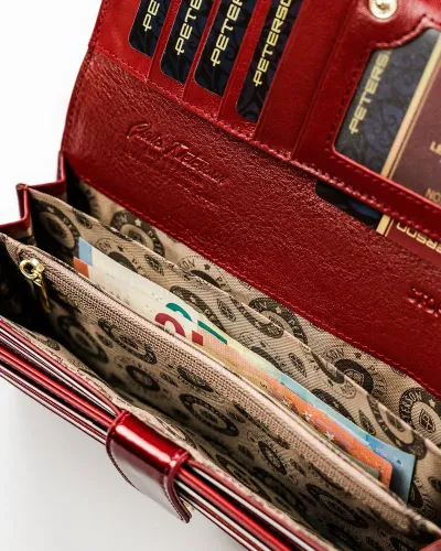 skórzany damski portfel peterson na Arena.pl