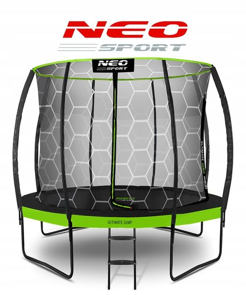 TRAMPOLINA OGRODOWA DLA DZIECI 252cm 8ft PREMIUM zdjęcie 12
