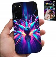 ETUI DO SAMSUNG GALAXY S20 PLUS - KRĘGLE BOWLING STRIKE POKROWIEC, PLECKI