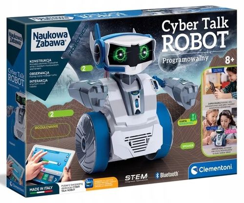 Clementoni Mówiący Cyber Talk Robot Programowalny 50122 na Arena.pl