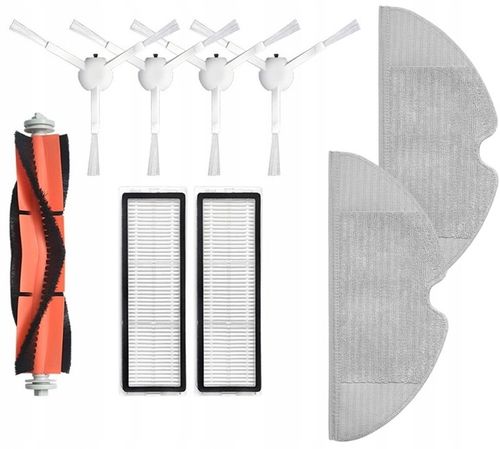 ZESTAW DO XIAOMI MI ROBOT VACUUM MOP 2 MOP MIJIA 1C FILTRY SZCZOTKI na Arena.pl