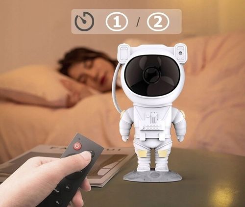 PROJEKTOR GWIAZD ASTRONAUTA Lampka GLOW Rzutnik Dla Dzieci Led LASER PILOT na Arena.pl