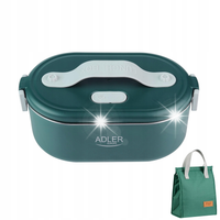 Lunchbox z Torbą termiczną Pojemnik Śniadaniówka Funkcja podgrzewania 800ml