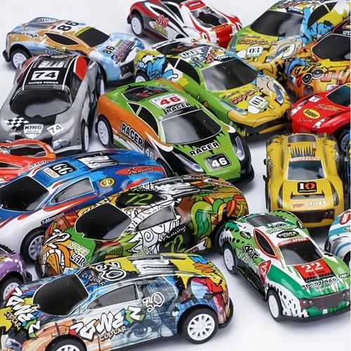 WOOPIE Zestaw Aut Wyścigowych w Pudełku 30 el. na Arena.pl