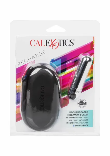 calexotics rechargeable hideaway bullet mini masażer usb 10 trybow zdjęcie 3