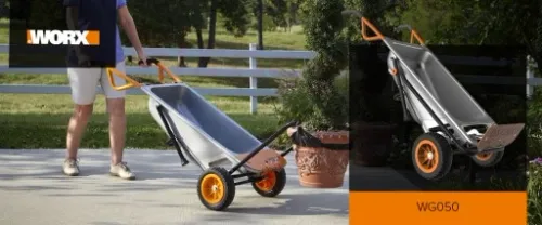 Taczka ogrodowa wózek Worx WG050 na Arena.pl