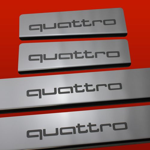 Listwa progowa AUDI A4 B7 QUATTRO Stal nierdzewna 304 połysk 4szt na Arena.pl