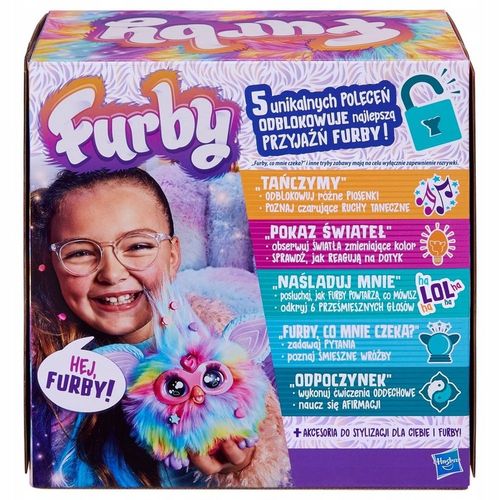Hasbro FURBY 2.0. Interaktywna Maskotka Tęczowa PL F8900 na Arena.pl