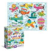 Puzzle Edukacyjne Świata Powietrznych Przygód 48 Elem. Dodo 300617