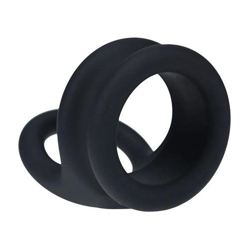 wide double o silicone cockring - l - black na Arena.pl