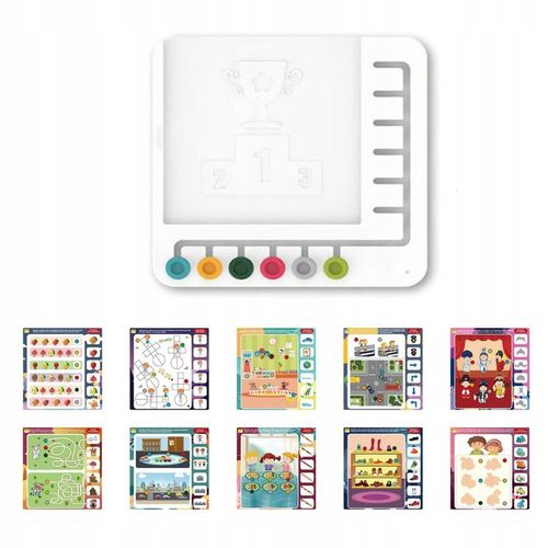 GRA LOGICZNA EDUKACYJNA 60 GIER DLA DZIECI PREZENT DLA 3 4 5 6 7 8 9 LATKA na Arena.pl