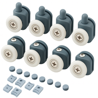 Kółko Do Kabiny Prysznicowej - Zestaw 8 Szt