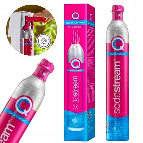 Cylinder Nabój Butla z gazem CO2 SodaStream Quick Connect na Arena.pl