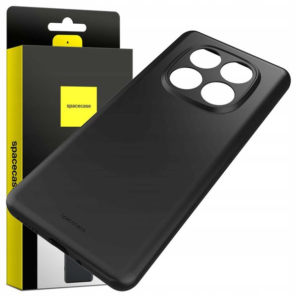 Spacecase Silicone Case 3.0 Redmi Note 14 Pro 5G Black zdjęcie 7
