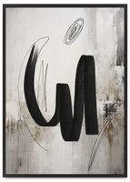 Plakat galeria z plakatami obrazami w ramkach 61x91 cm w czarnej ramie