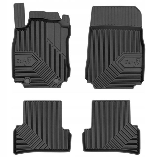 Dywaniki gumowe No.77 RENAULT Modus 2004-2012 zdjęcie 1