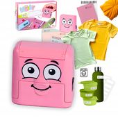 ZESTAW PIECZĄTKA + PERSONALIZOWANA GUMKA do znakowania UBRAŃ SZKOŁA