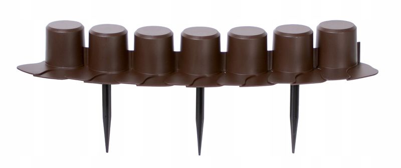 Palisada ogrodowa z kołnierzem IPAL7 20m Płotek zdjęcie 2