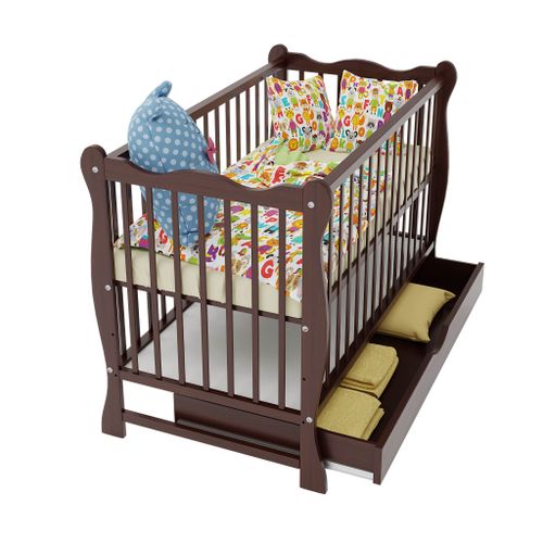 Łóżeczko szuflada JULIA ORZECH TAPCZANIK na Arena.pl