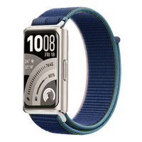Pasek do Huawei Band 11 / Band 11 Pro bransoleta opaska niebieski nylonowy