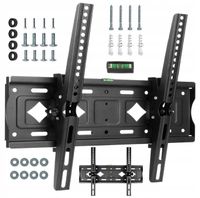 Super Mocny Uchwyt do Telewizora 25-80 cali 80kg Regulacja nachylenia