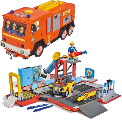 SIMBA STRAŻAK SAM Jupiter 2w1 + Quad Mercury na Arena.pl