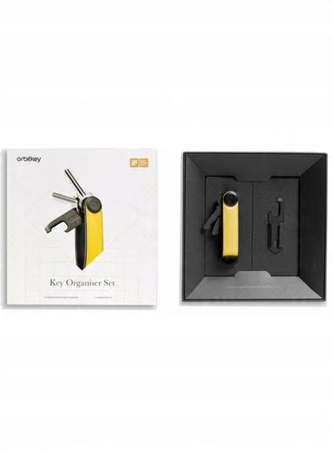 Zestaw Orbitkey Hybrid Leather + Multi-tool V2 - solar yellow na Arena.pl