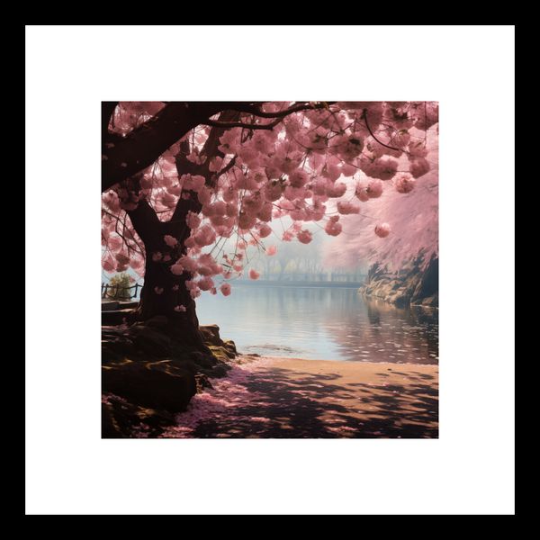 Plakat 20x20cm Spokój Sakury zdjęcie 3