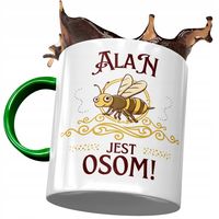 Kubek Zielony Dla Alana Kolegi Męża Na Prezent Z Nadrukiem Ze Zdjęciem