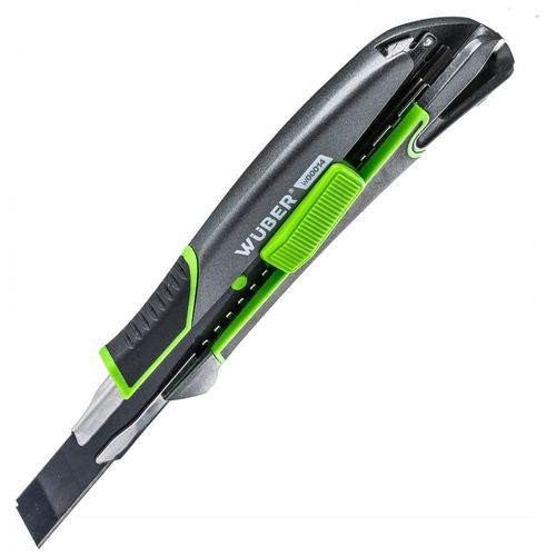 NÓŻ DO TAPET 18MM WYSUWANY TAPECIAK METALOWY ŁAMANE OSTRZE TAPICERSKI na Arena.pl