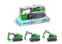 koparka w kloszu 13 x 5 x 6 cm