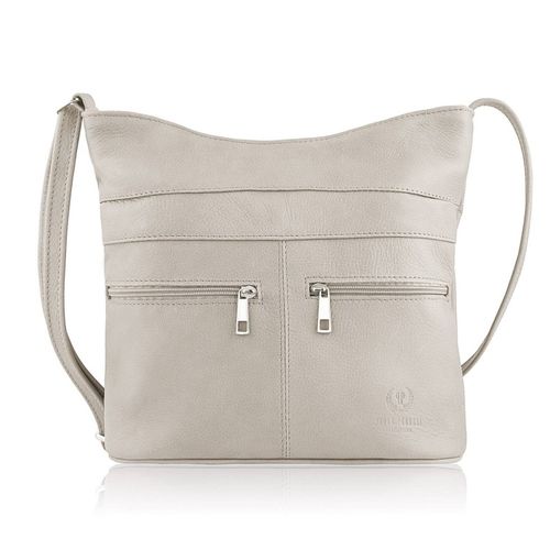 torebeczka damska skórzana listonoszka szara paolo peruzzi z-53-gr na Arena.pl