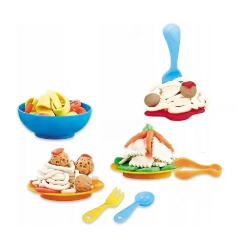 CIASTOLINA DUŻY ZESTAW Z MASZYNKĄ DO MAKARONU na Arena.pl