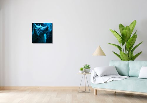 Obraz 40x40cm Oddech Wilka na Arena.pl