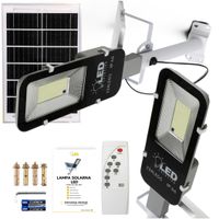 Lampa solarna LED uliczna 1200W z pilotem panel słoneczny IP66