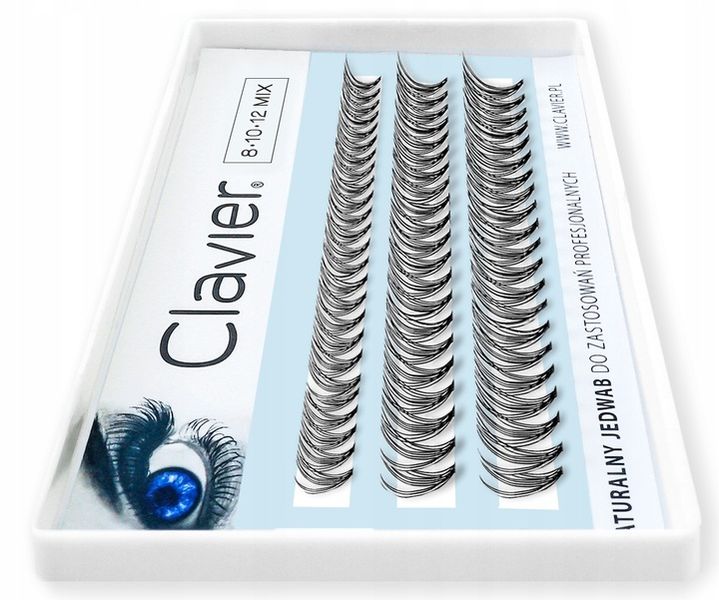 Clavier Kępki Rzęs Classic Mix Opakowanie 9/10/11 zdjęcie 4