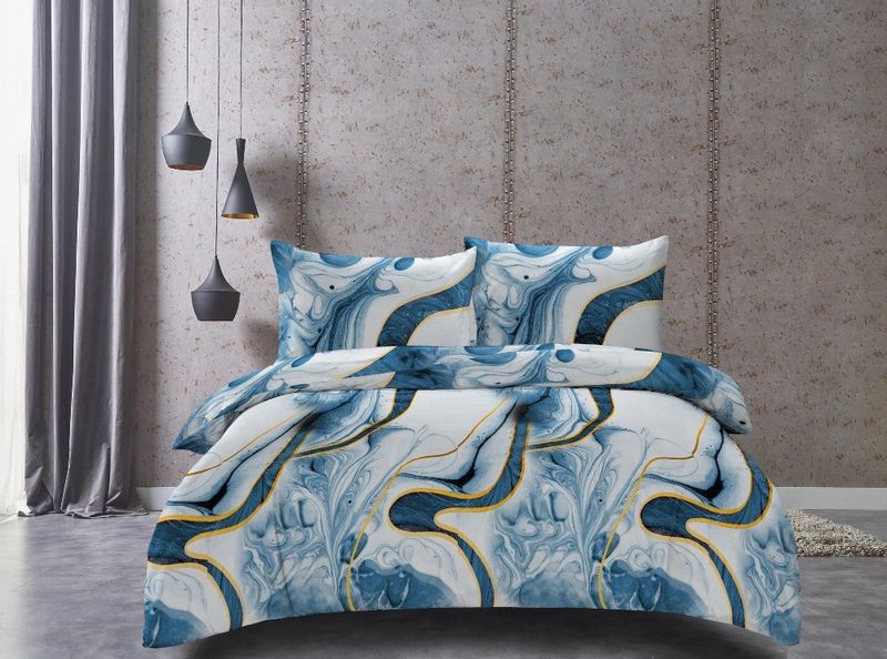 Pościel Marmur 160X200 Neptun 2222 zdjęcie 4