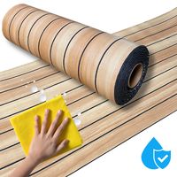 ROLKA SAMOPRZYLEPNA 40x300 LAMEL PANEL ŚCIENNY TAPETA JASNY BEŻ R01