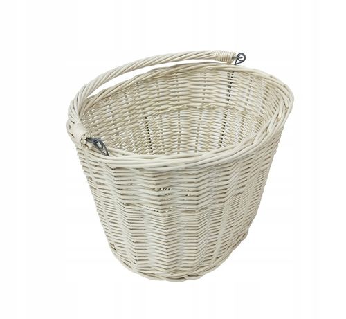 KOSZYK PRZEDNI NA ROWER ZAKUPY DUŻY KOSZ WIKLINOWY ROWEROWY STYLOWY Z1 na Arena.pl