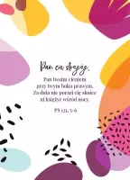 Kartka Składana - Pan Cię Strzeże