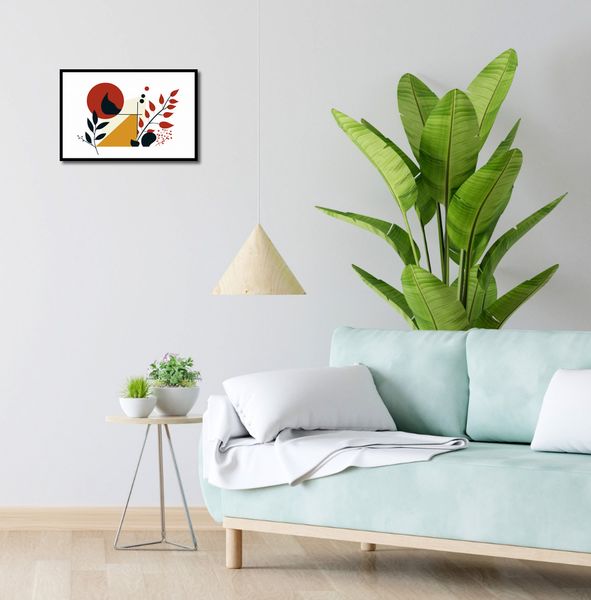 Plakat 45x30cm Ogień i Flora zdjęcie 4