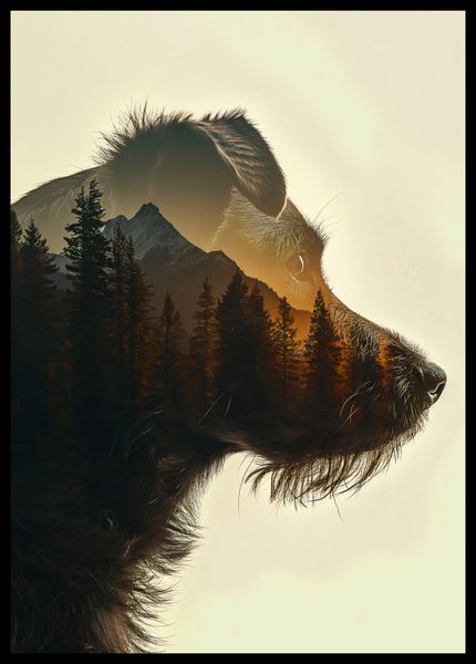 Plakat 42x59,4cm Psi Duch Lasu zdjęcie 2