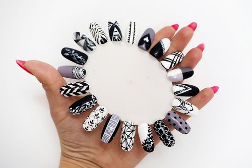 WZORNIK PAZNOKCI SŁONECZKO MLECZNE PALETKA KOLORÓW na Arena.pl