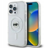 Plecki Karl Lagerfeld do Apple iPhone 16 Pro bezbarwny