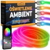 Peugeot 3008 SUV (II, 16-25) - Oświetlenie ambient LED RGB do wnętrza auta