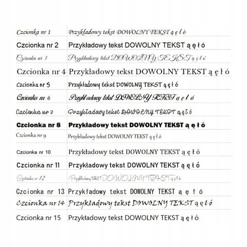 Grawerowane spinki do mankietów koszuli z własną grafiką tekstem na prezent na Arena.pl